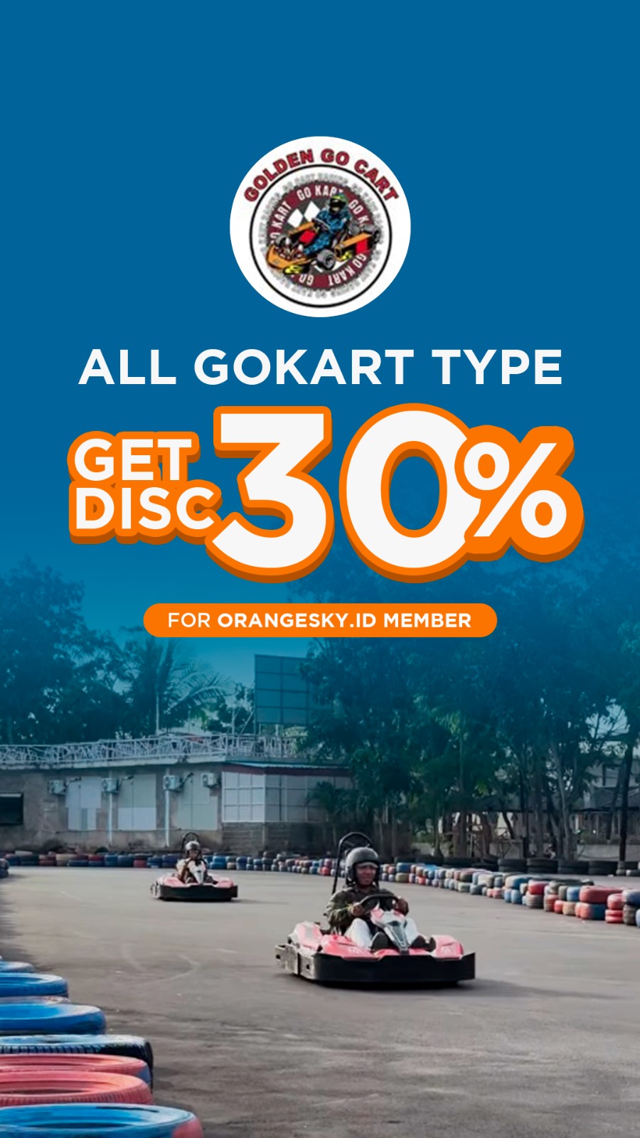 All Gokart type disc up to 30%